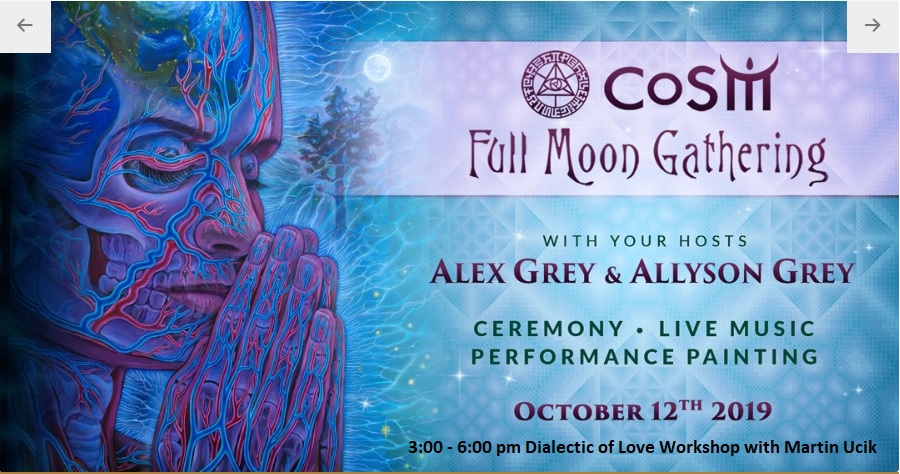 Oct. 12. 2019, 3-6 PM – COSM Wappinger, NY, Dialectic of Love