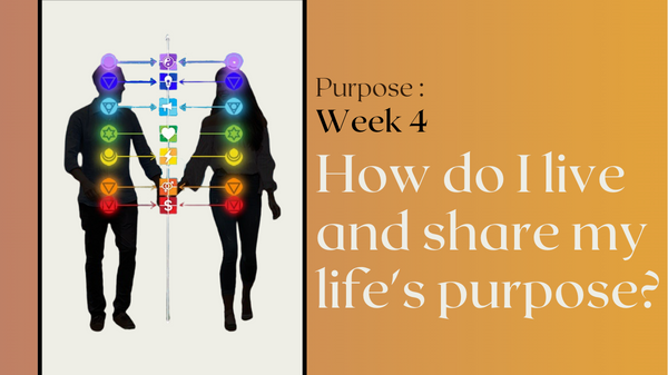 Purpose Week 4: How do I live and share my life’s purpose?