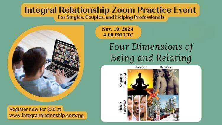 Nov. 10. 2024, Module 1: The four dimensions of relating