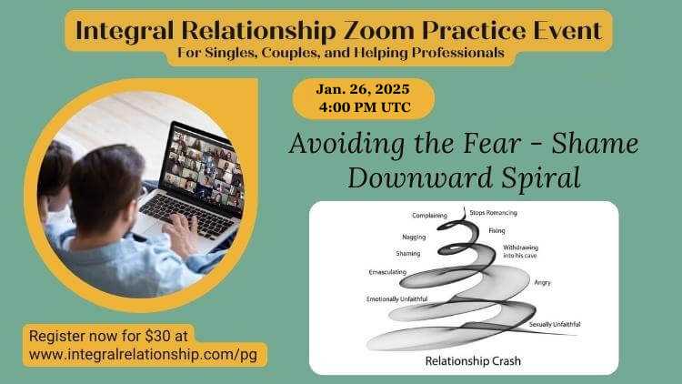 Jan. 26. 2025, Module 10: Avoiding the Fear - Shame Downward Spiral